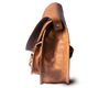 Double Pocket Leather Sling Bag
