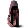 Urbane Leather Messenger Bag- Half Flap
