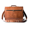 Retro Box Leather Messenger Bag
